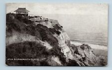 Postcard Bournemouth Cliffs, Dorset, England R91 picture