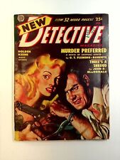 New Detective Magazine Pulp Jan 1949 Vol. 12 #3 GD/VG 3.0 picture