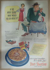 Post Cereal Ad: Grape-Nuts Flakes If Yours ? 1930's-1940's 11 x 15 inches picture