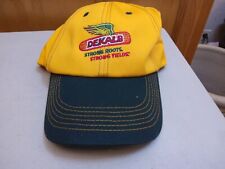 DEKALB SEED CORN STRONG ROOTS STRONG YEILDS HAT K PRODUCTS TRUCKER FARMER picture
