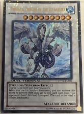 YUGIOH Trishula, Dragon Of The Ice Barrier DT04-EN092 Duel Terminal Ultra Rare picture