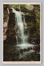 Postcard Caldeno Falls at Water Gap Pennsylvania c1912 picture