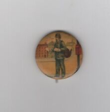 Rare & Early Premium pin-back button from El Capitan Gum, 1898, sold for $236.24 picture