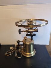Vintage Unique Steampunk BlowTorch  Electric Lamp Lights  picture