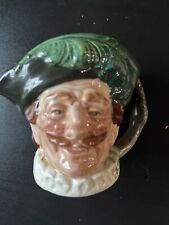 Vintage Royal Doulton The Cavalier Small Toby Jug Mug  3 1/2