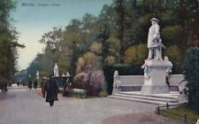 Postcard Sieges Allee Berlin Germany picture
