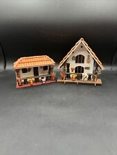 Miniature Spanish Colonial Colombian WhiteHome house casa vintage Mini diorama picture