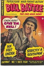 Bill Battle #2 Fawcett Comics 1952 FN+ 6.5  Great copy picture