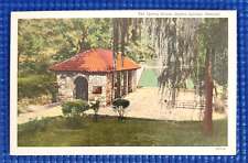 Spring House built during Great Depression Indian Springs Flovilla GA Postcard picture