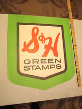 S&H Green Stamp 1960s retail store display sign poster flag 21