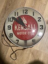 Vintage Kendall Motor Oil Clock picture