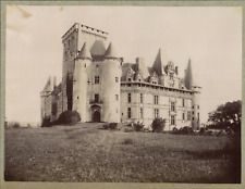 France, La Rochefoucauld-en-Angoumois, Château de La Rochefoucauld vintage album picture