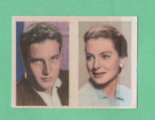 1959 Ruiz Romero  Paul Newman/Deborah Kerr  Film Star card ..Tough Set. picture