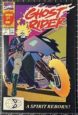 GHOST RIDER #1 Marvel 1990. Key 1st App. Danny Ketch Ghost Rider. Direct Edition picture