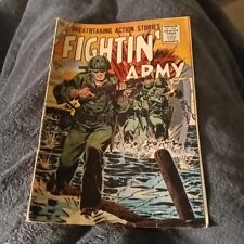 Fightin' Army #1(16) Charlton Comics 1956 Experimental Rocket Scifi Silver Age  picture