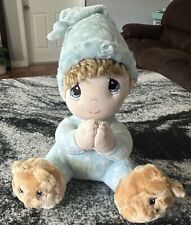 Precious Moments Plush Bedtime Prayer Talking Doll in Slippers 8” picture