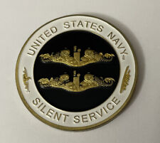U S Navy Nuclear Submarine Warfare The Silent Service Challenge Coin picture