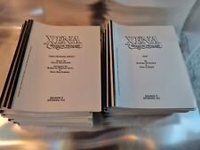 Xena Warrior Princess.  SCRIPTS.  28 on 27 books.  Different seasons and episode picture