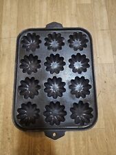 Cast Iron griswold turks head muffin pan #240 631 picture