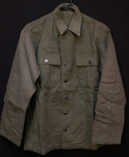 Korean - Cold War US Army HBT Herringbone Twill Field Combat Shirt Small 13 Star picture