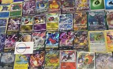 Lot 40 Pokemon CARDS WITH 2V or EX GUARANTEED - or VMAX - RARE BRILLIANT picture