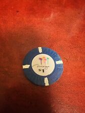 1.00 Chip from the Mirage Casino Las Vegas Nevada Palms Small Inlay picture