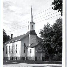 c1950s Sigourney, IA RPPC St. Paul's Evangelical Church Real Photo Postcard A112 picture