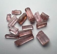 11 Cts Attractive, Beautiful Pink Tourmaline Rough Crystals Lot From Afghanistan picture