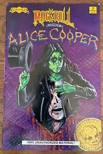 Alice Cooper Comic - Revolutionary Comics Unauthorized Edition Good picture