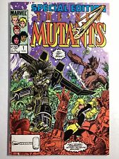 THE NEW MUTANTS SPECIAL EDITION ISSUE #1  MARVEL  COMICS JAN 1, 1985   KEY ISSUE picture