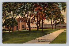 Big Rapids MI-Michigan, Ferris Institute, Ferris East Building, Vintage Postcard picture