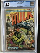 Incredible Hulk #180 CGC 3 1st Cameo Appearance of Wolverine picture