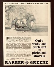 1929 Barber Greene Ditcher Advertisement Vertical Boom Vintage Photo Trade AD picture