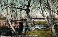 Witch Bridge, Shawsheen River, Lawrence, Massachusetts MA Postcard picture