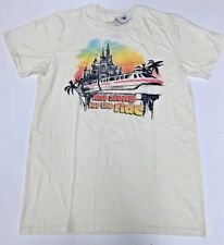 Disney World Monorail Castle Just along for the ride Shirt S -XXL picture