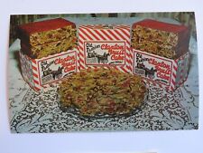 Vintage Postcard Old Fashioned Claxton GA Fruitcake A2252 picture