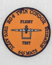 USAF Air Force Patch: 645th Military Air Transport Squadron, RG-8 Flight Test picture