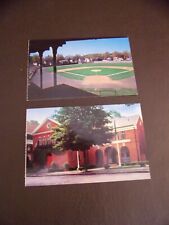 Set Of Two Cooperstown, New York Baseball Postcards picture