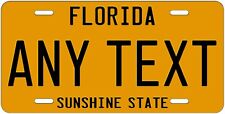 FLORIDA Personalized Custom License Plate Tag for Auto Car Bicycle ATV Bike etc picture