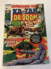 Astonishing Tales #1 1970 VF/NM Ka-Zar Doctor Doom Double Feature Marvel picture