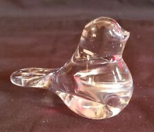 Vintage. Brilliant, Clear Glass Paperweight. 4