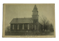 Ebenezer Church Bingen PA Postcard Antique Divided Back picture