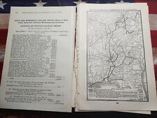 1901 train Route Map + Report LOUISVILLE & NASHVILLE RAILROAD All Lines Branches picture