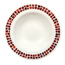 Corelle Vitrelle Precious Colors Ruby Red Dinner Bowl Pasta Dish  picture