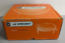 Le Creuset Cast Iron Dutch Oven 2 3/4 qt #20 Marseille Blue Stock Pot MIB picture