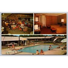 Postcard NC Rocky Mount Quality Courts Motel Coral And Restaurant picture