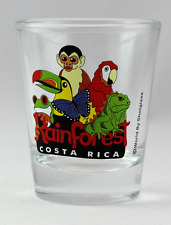 COSTA RICA RAINFOREST SHOT GLASS SHOTGLASS picture