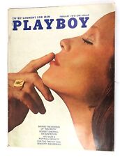 1972 February Playboy Magazine Entertainment For Men Fair Condition 1880-N picture