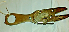 Vintage Elgin Extra Jaw Vintage Tool Elgin Pat. 1897 Alligator Wrench MINT picture