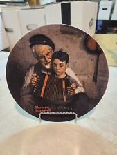 Norman Rockwell “The Music Maker” 1981 Collector Plate Edwin Knowles Limited  picture